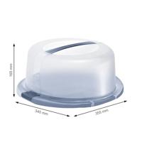 Rotho fresh taartdoos cool & horizon blauw - thumbnail