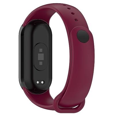 Siliconen bandje - Bordeaux - Xiaomi Smart Band 8 / 9 / 10 Siliconen bandje - Bordeaux - Xiaomi Smart Band 8 / 9 / 10