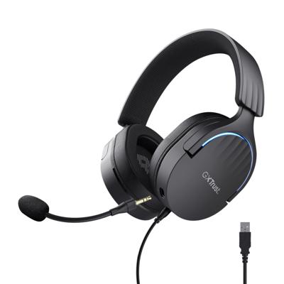 Trust GXT 490 Fayzo 7.1-USB-gamingheadset Headset Zwart