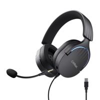 Trust GXT 490 Fayzo 7.1-USB-gamingheadset Headset Zwart - thumbnail