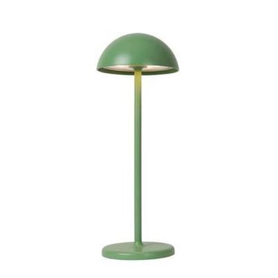 Lucide JOY - Oplaadbare Tafellamp Binnen/Buiten - Accu/Batterij - Ø 12 cm - LED Dimb. - 1x1,5W 3000K - IP54 - Groen