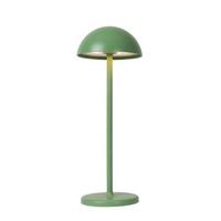 Lucide JOY - Oplaadbare Tafellamp Binnen/Buiten - Accu/Batterij - Ø 12 cm - LED Dimb. - 1x1,5W 3000K - IP54 - Groen - thumbnail