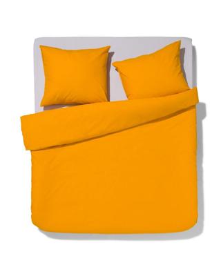 HEMA Dekbedovertrek zacht katoen 200x200/220 okergeel (okergeel)