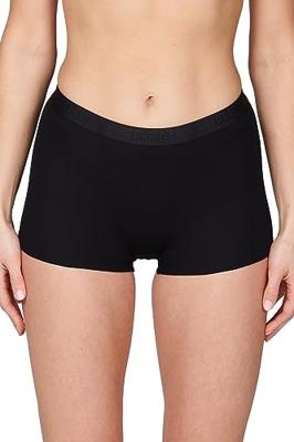 Microfiber 2-pak dames boxershort Young - Vrouwen ondergoed - onderbroek - wit, zwart