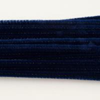Vaessen Creative • chenilledraden 6mm 25st. 30cm marineblauw - thumbnail