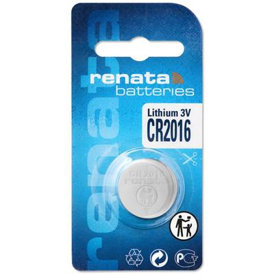Renata Knoopcel CR2016 3 V 1 stuk(s) 90 mAh Lithium CR2016