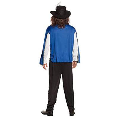 Musketierspak man blauw