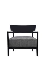 Kartell Cara Fauteuil Fancy - Zwart/Beige - thumbnail