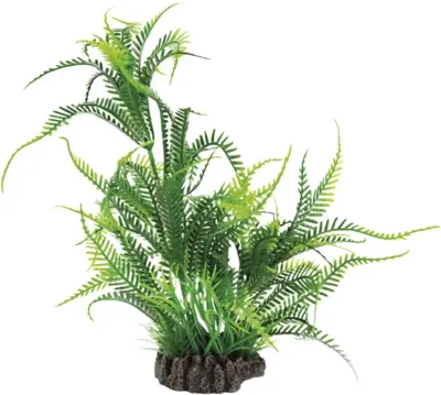 Superfish Art Plant 25cm Microsorum - Onderhoudsvrije Kunstplant voor Vibrant Aquarium Decoratie