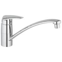 Grohe Eurodisc Keukenkraan Met Draaibare Lage Uitloop Chroom - thumbnail