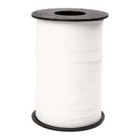 Creativ Company Cadeaulint, b: 10 mm, matt, wit, 250 m/ 1 rol - thumbnail