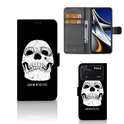 Telefoonhoesje met Naam Xiaomi Poco X4 Pro 5G Skull Eyes Telefoonhoesje met Naam Xiaomi Poco X4 Pro 5G Skull Eyes