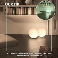 Eglo TafellampRondo 20cm Wit - 85264 - thumbnail