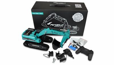 Amewi 22501 G704E petrol 1:14 Elektro RC functiemodel RTR