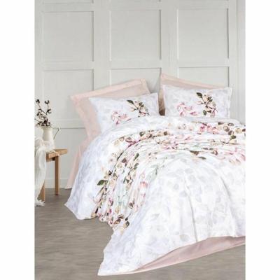 Beddengoedset - 1 dekbedovertrek 220 x 240 cm + 2 kussenslopen 60 x 60 cm - 100% katoen - Beige