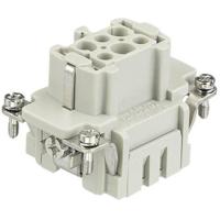 HARTING 09330062716 Businzetstuk Han® E 6 + PE Cage Clamp 1 stuk(s) Piece - thumbnail