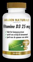 Golden Naturals Vitamine D3 25mcg Capsules - thumbnail