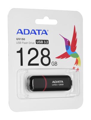 ADATA AUV150-128G-RBK USB flash drive 128 GB USB Type-A 3.2 Gen 1 (3.1 Gen 1) Zwart