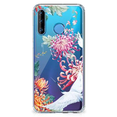 Huawei P30 Lite Case Anti-shock Bird Flowers Huawei P30 Lite Case Anti-shock Bird Flowers