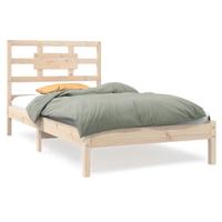 Bedframe massief hout 90x190 cm - thumbnail