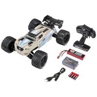 Reely Thor Krijtgrijs Brushless 1:10 RC auto Elektro Monstertruck 4WD 100% RTR 2,4 GHz Incl. accu, oplader en batterijen voor de zender - thumbnail