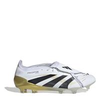 adidas Predator Elite FT Gras Voetbalschoenen (FG) Wit Zwart Goud - thumbnail