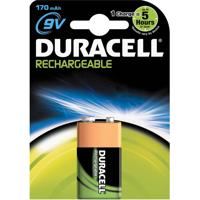 Batterij oplaadbaar duracell 9v hr9v | 10 stuks - thumbnail
