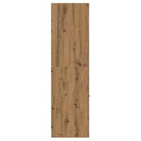 Apothekerskast 30x41x144,5 cm bewerkt hout artisanaal eiken - thumbnail