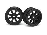Mx60 eight spoke wheel black (0mm offset/2pcs) - thumbnail