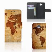 Microsoft Lumia 650 | Flip Cover | Wereldkaart - thumbnail