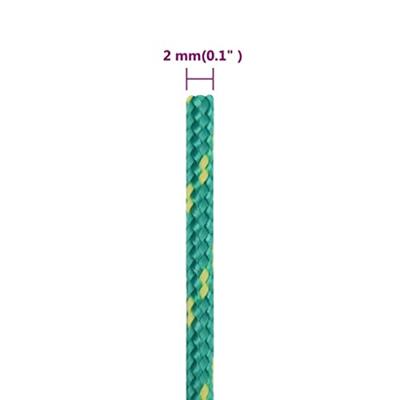 Boottouw 2 mm 25 m polypropyleen groen - thumbnail