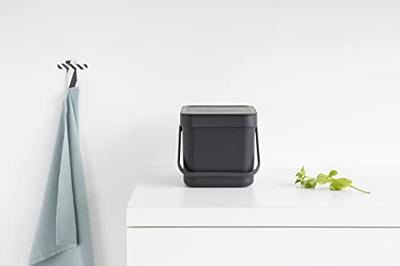 Brabantia Sort and Go Afvalemmer 6L Grijs - thumbnail