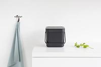 Brabantia Sort and Go Afvalemmer 6L Grijs - thumbnail