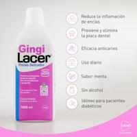 Mondwater Lacer Munt 1 L - thumbnail