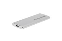 Transcend ESD260C 250 GB Externe SSD harde schijf USB-C, USB-A Zilver TS250GESD260C - thumbnail