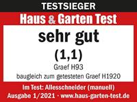 Graef Manuelle H 93 Snijmachine H93EU Rood - thumbnail
