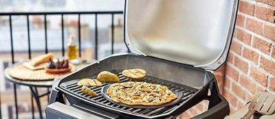 Weber Pizzasteen rond 26 cm - thumbnail