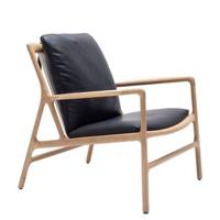 Gazzda Dedo Easy fauteuil white oil - Black - thumbnail