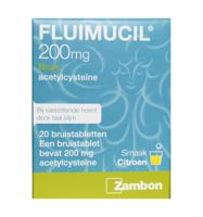 Fluimucil 200mg Bruistabletten 20st - thumbnail