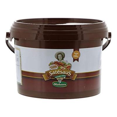 Oliehoorn satésaus kant & klaar (2,5kg)