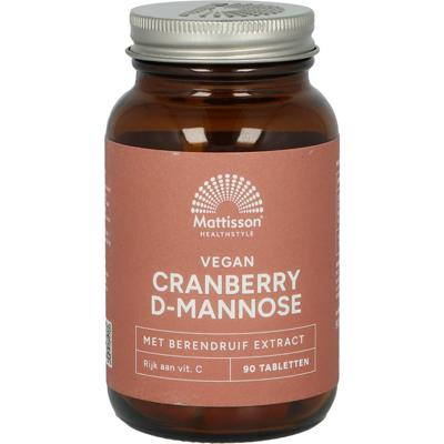 Cranberry D-Mannose met berendruif extract
