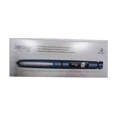 Allstar Pro Injectie Pen Herbruik.insuline Blauw 1