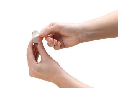 tesa tesa® permanente haak ovaal - metaal Inhoud: 1 stuk(s)