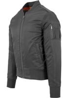 Urban Classics / Bomberjack Basic Bomber in grijs - thumbnail
