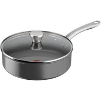 Tefal c42432 renew+ keramische hapjespan 24cm met deksel - thumbnail