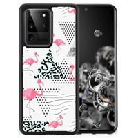 Samsung Galaxy S20 Ultra Back Cover Flamingo Triangle - thumbnail