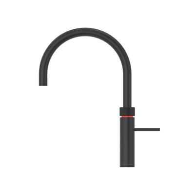 Quooker Fusion Round kokendwaterkraan - draaibare uitloop - PRO3 reservoir - Warm / kokend water - Zwart 3FRBLK