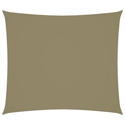 Zonnescherm rechthoekig 2,5x3 m oxford stof beige