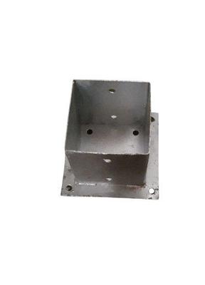 Waelbers Paalhouder op plaat 121mm, thermisch verzinkt (FV) - 1 Stuk(s) - 428353.99 Waelbers Paalhouder op plaat 121mm, thermisch verzinkt (FV) - 1 Stuk(s) - 428353.99