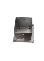 Waelbers Paalhouder op plaat 121mm, thermisch verzinkt (FV) - 1 Stuk(s) - 428353.99 - thumbnail